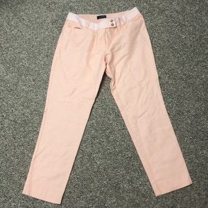 Peach Work Pants